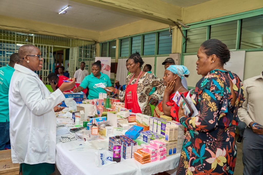 Free Health Screening, Kaneshie Market