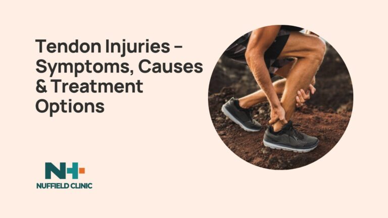 Tendon Injuries – What are the Symptoms, Causes, and Treatment Options