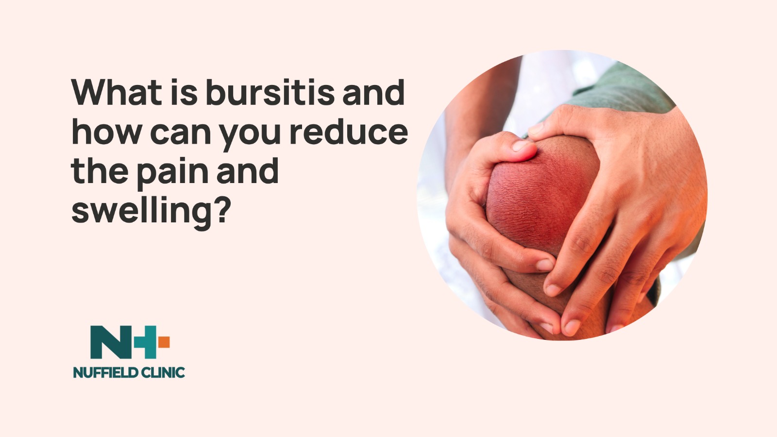What is bursitis and how can you reduce the pain and swelling