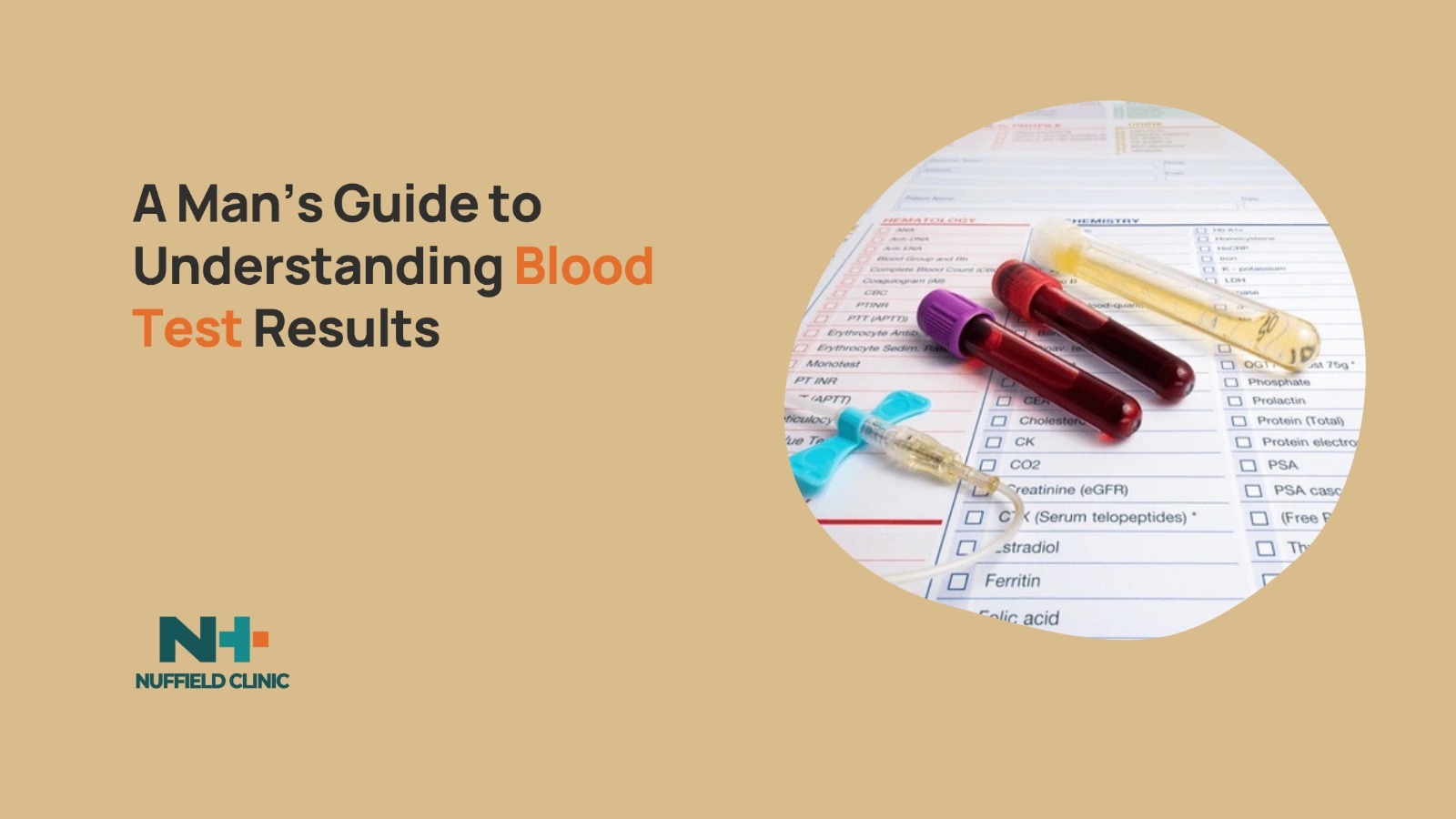 A Man’s Guide to Understanding Blood Test Results