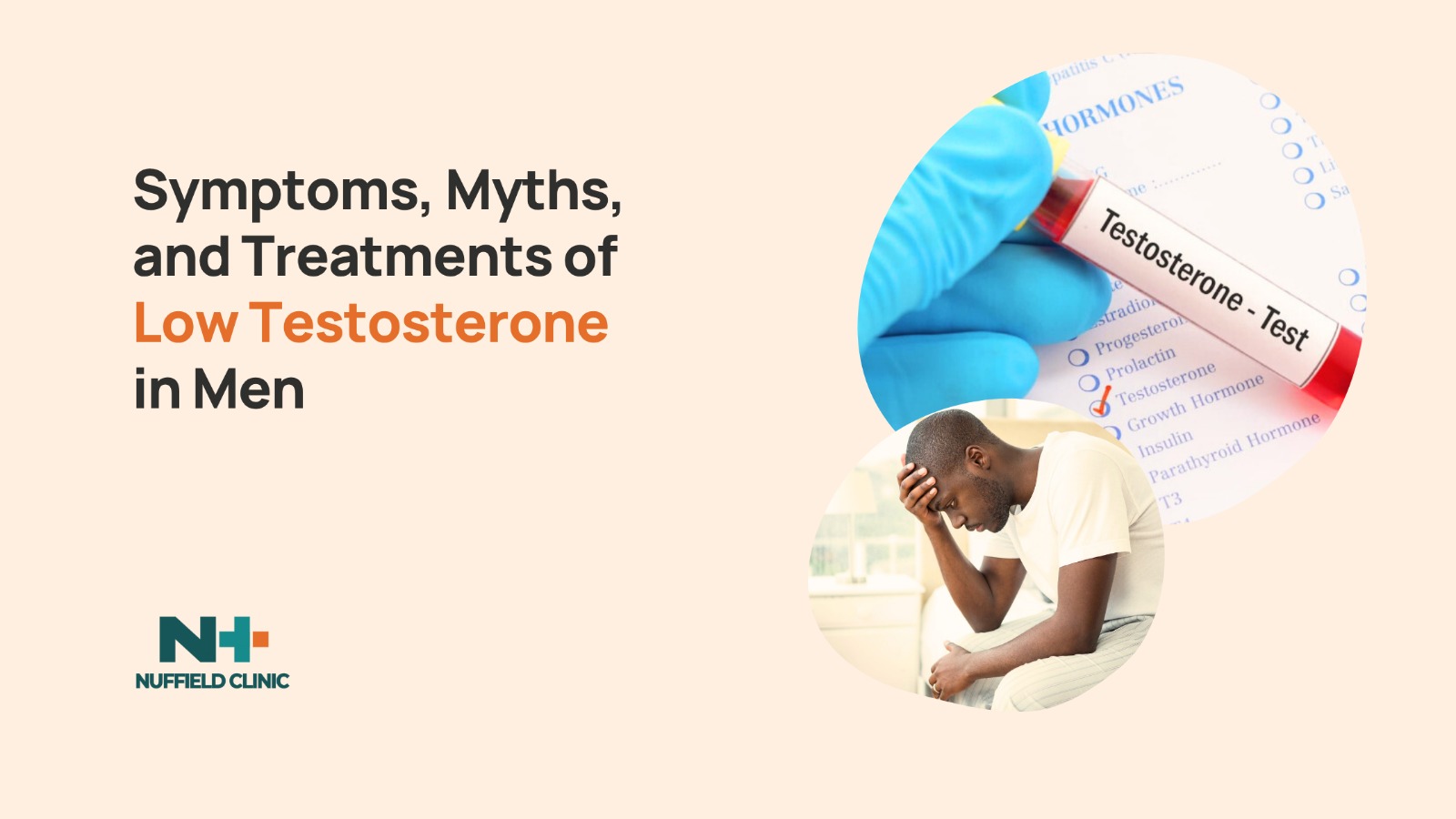 Symptoms, Myths, and Treatments of Low Testosterone in Men