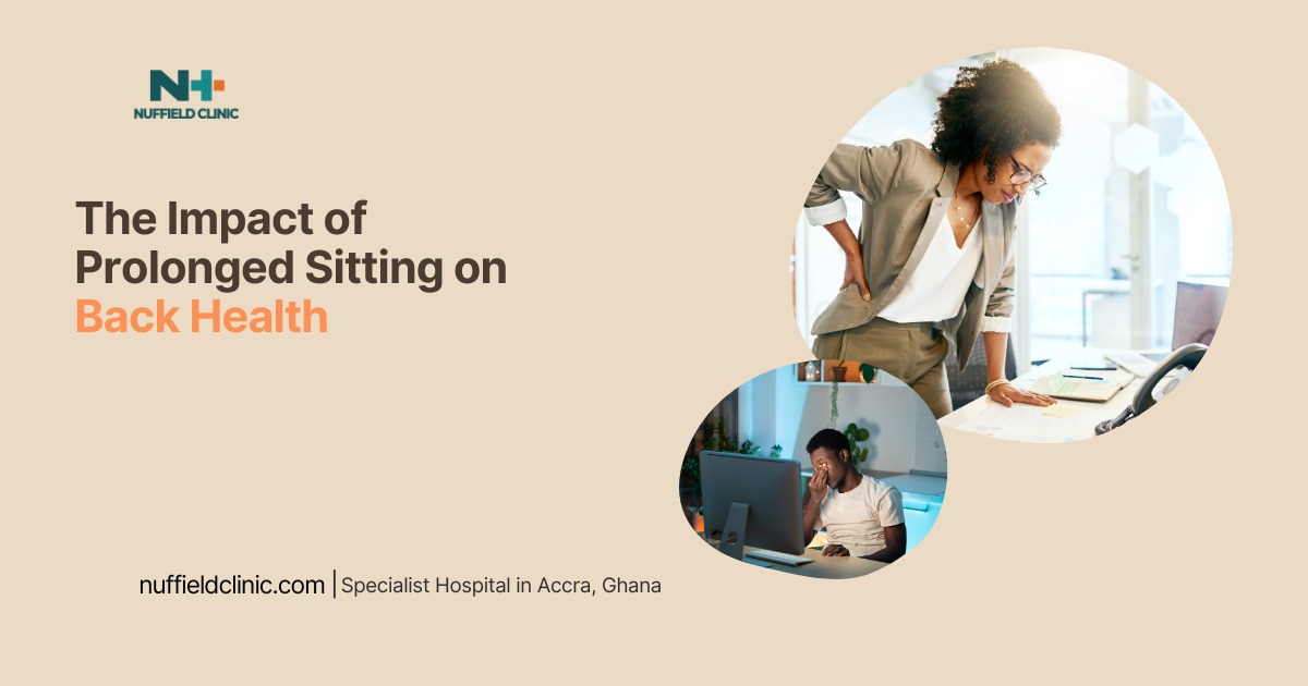 The Impact of Prolonged Sitting on Back Health”