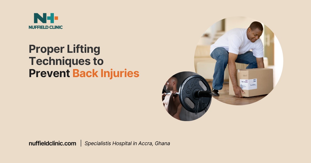 Proper Lifting Techniques to Prevent Back Injuries