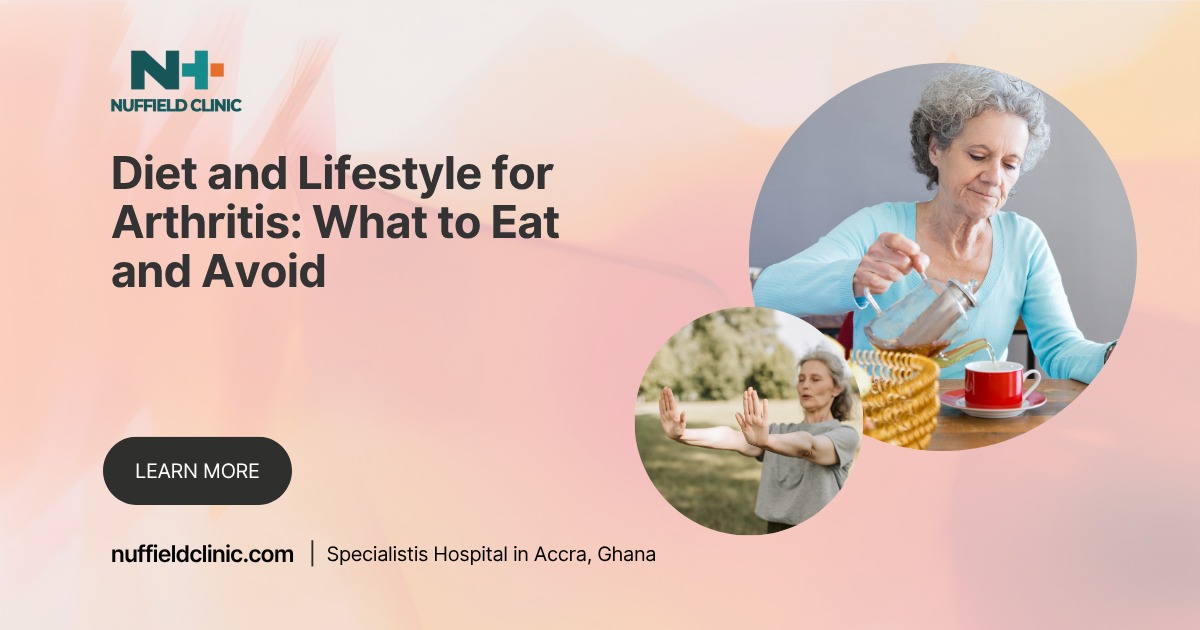 Diet and Lifestyle for Arthritis What to Eat and Avoid