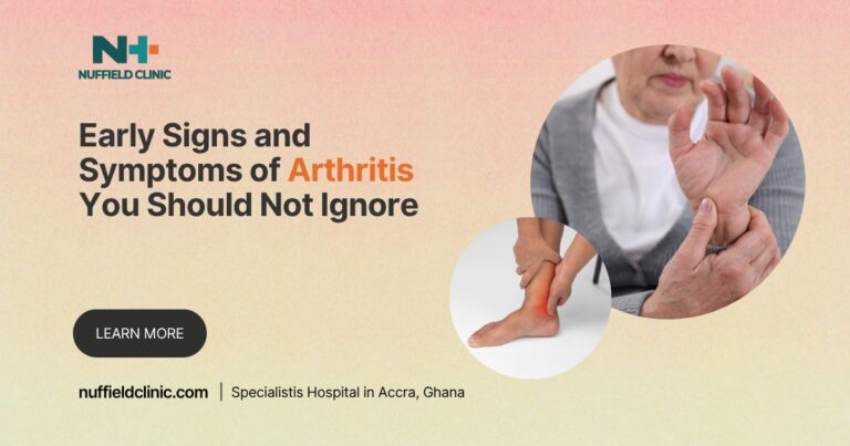 Early Signs and Symptoms of Arthritis You Should Not Ignore